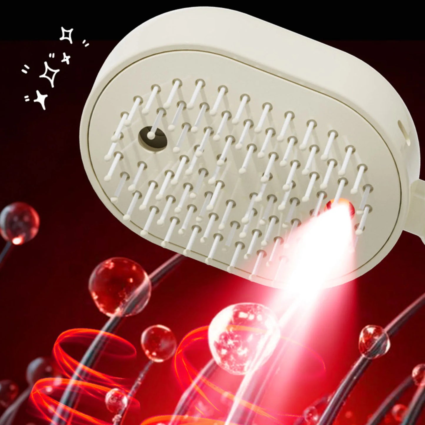 Brosse vapeur électrique avec brumisateur