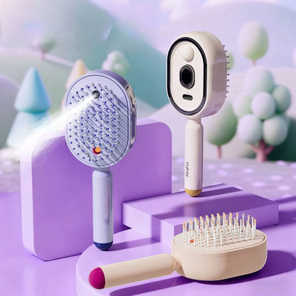 Brosse vapeur électrique avec brumisateur
