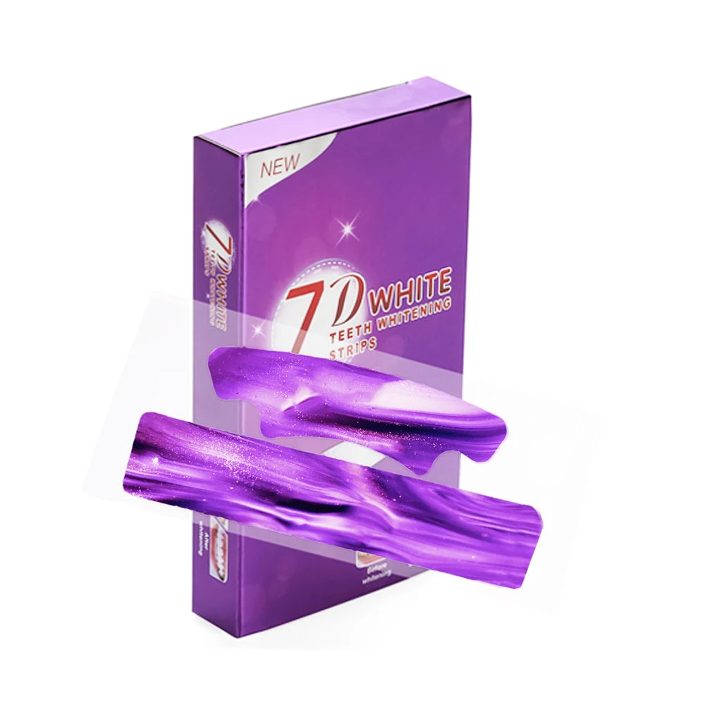 Bandes blanchissantes violettes